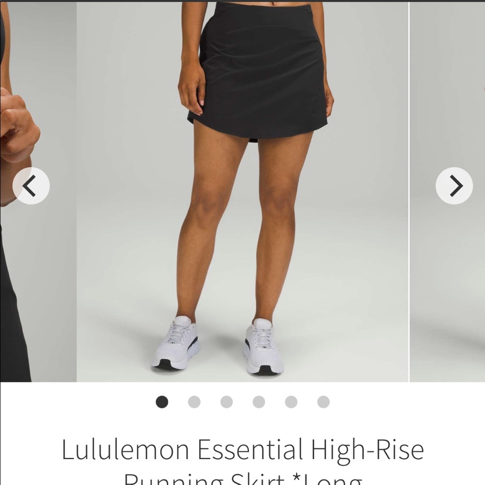NWT Lululemon Essential HR Run Skirt *Long